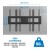Manhattan Outdoor TV Uchwyt ścienny Full Motion 37-86" 50kg