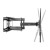 Manhattan Outdoor TV Uchwyt ścienny Full Motion 37-86" 50kg