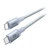 Kabel UGREEN L534 USB-C–USB-C 2m 240W (srebrno-biały)