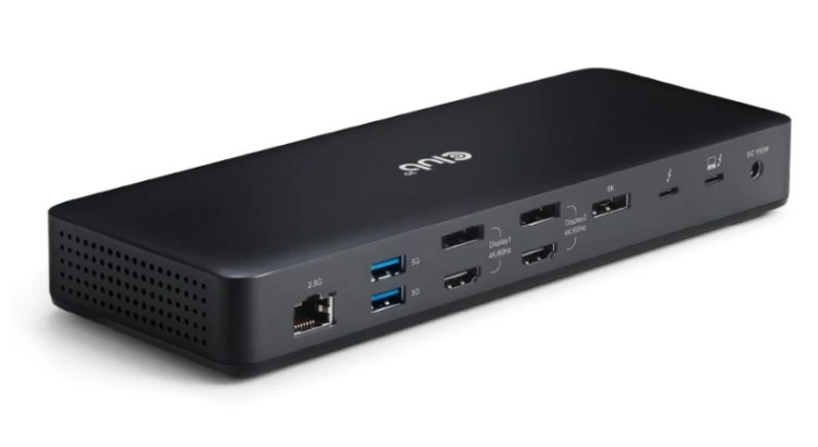CLUB3D CSV-1583 stacja dokująca Przewodowa Thunderbolt 4 Czarny