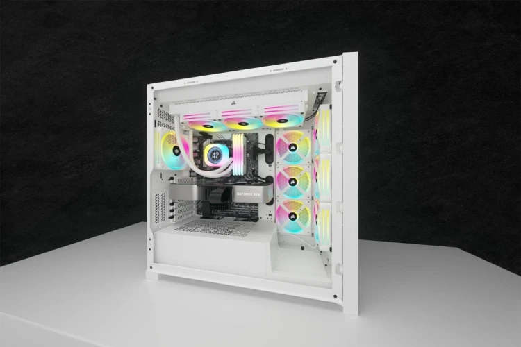 Moduł ekranu LCD CORSAIR WAK iCUE LINK AIO, biały