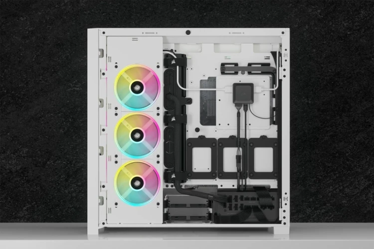 Moduł ekranu LCD CORSAIR WAK iCUE LINK AIO, biały