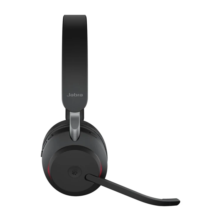 Jabra Evolve2 65 Zestaw słuchawkowy Bezprzewodowy Opaska na głowę Biuro/centrum telefoniczne USB Type-C Bluetooth Podstawka do ładowania