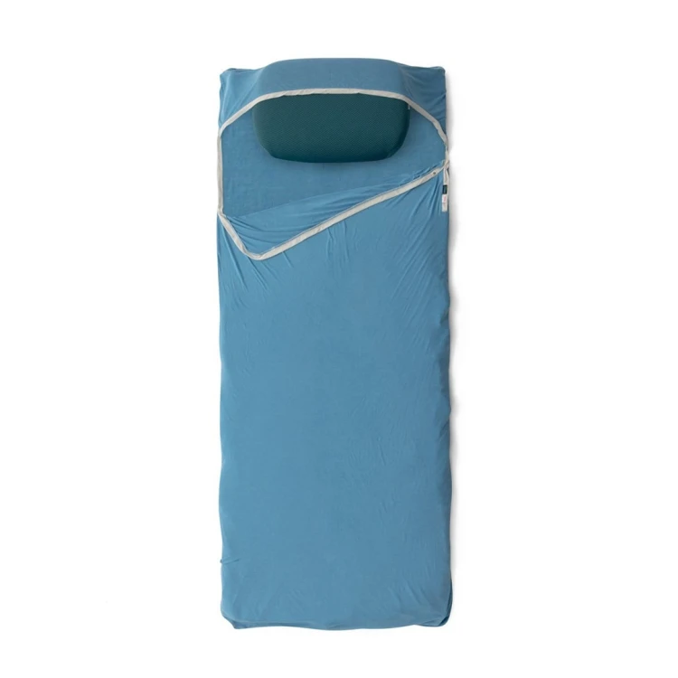 Sea To Summit Breeze Śpiwór typu mumia Tencel, Poliester Niebieski