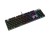 MSI FORGE GK320 RED klawiatura Gaming USB QWERTY Angielski Czarny