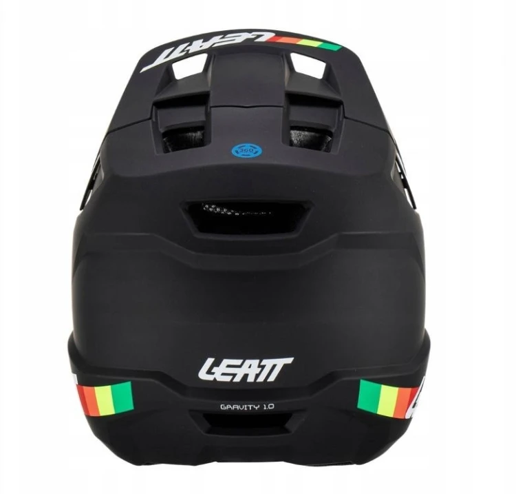Kask rowerowy (full face) LEATT Helmet MTB Gravity 1.0 V23 rozmiar M (57-58cm) czarny