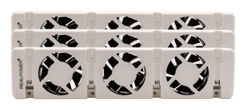 RealPower HL-3 Wewnętrzna Biały Wentylator elektryczny ogrzewacza pomieszczeń