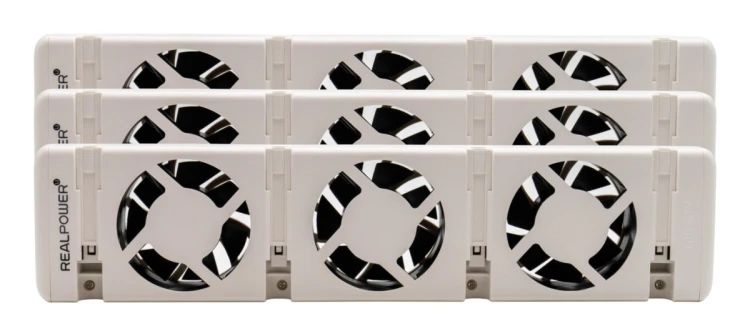 RealPower HL-3 Wewnętrzna Biały Wentylator elektryczny ogrzewacza pomieszczeń