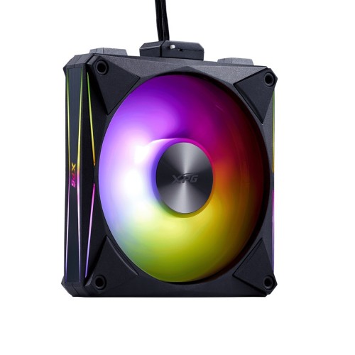 Wentylator XPG HURRICANE MAG 120 (120mm ARGB PWM Fan 4 szt.) BK sprzedaż detaliczna