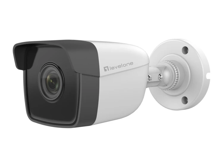 Kamera LevelOne IPCam Bullet Out 2MP H.265 IR 7W PoE IP67