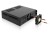 Stacja dokująca Icy Dock MB324SP-B, 0 TB, Serial ATA, Serial ATA II, Serial ATA III, Serial Attached SCSI (SAS), 440 g, Komputer stacjonarny