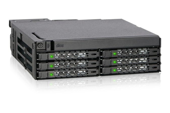 Płyta montażowa IcyDock 6x6,3cm SATAI-III w 1x5,25" HDD/SSD sw sprzedaży detalicznej