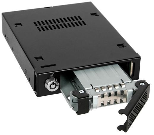 Icy Dock MB991SK-B panel drive bay Czarny