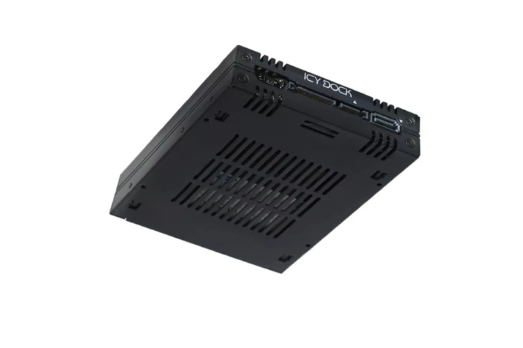 Icy Dock MB742SP-B panel drive bay Czarny