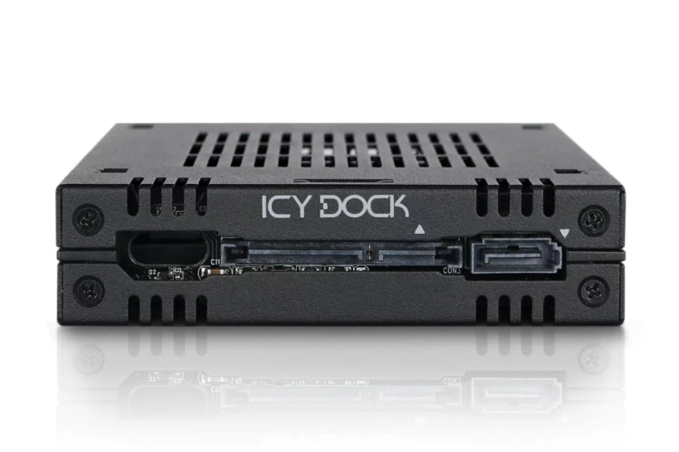 Icy Dock MB742SP-B panel drive bay Czarny