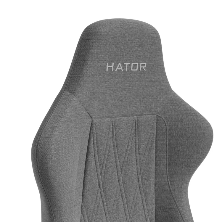 HATOR Darkside 3M Fabric Uniwersalny fotel dla gracza Szary