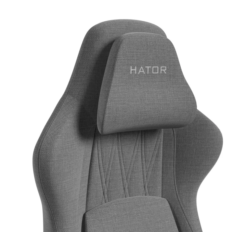 HATOR Darkside 3M Fabric Uniwersalny fotel dla gracza Szary