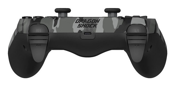 Dragonshock Mizar+ Czarny, Szary, Kamuflaż Bluetooth Gamepad Analogowa/Cyfrowa PC, PlayStation 4, Android