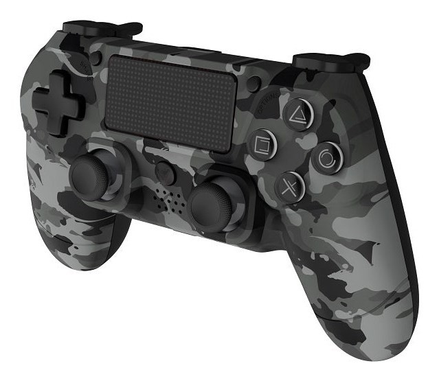 Dragonshock Mizar+ Czarny, Szary, Kamuflaż Bluetooth Gamepad Analogowa/Cyfrowa PC, PlayStation 4, Android