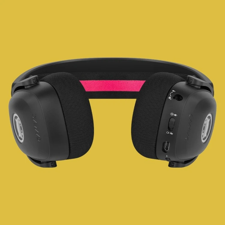 GAMIAC HS71 Zestaw słuchawkowy Przewodowa Opaska na głowę Gaming USB Type-C Czarny