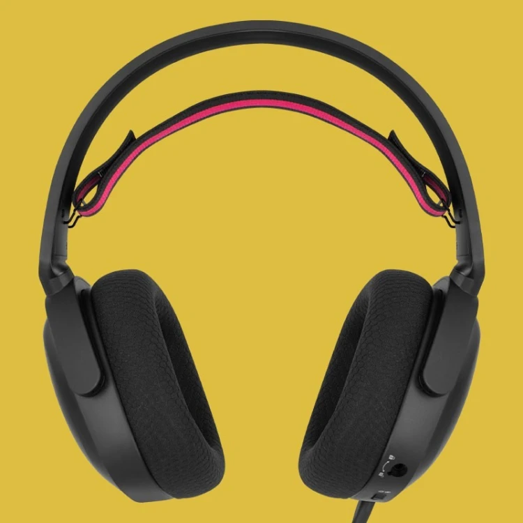 GAMIAC HS71 Zestaw słuchawkowy Przewodowa Opaska na głowę Gaming USB Type-C Czarny