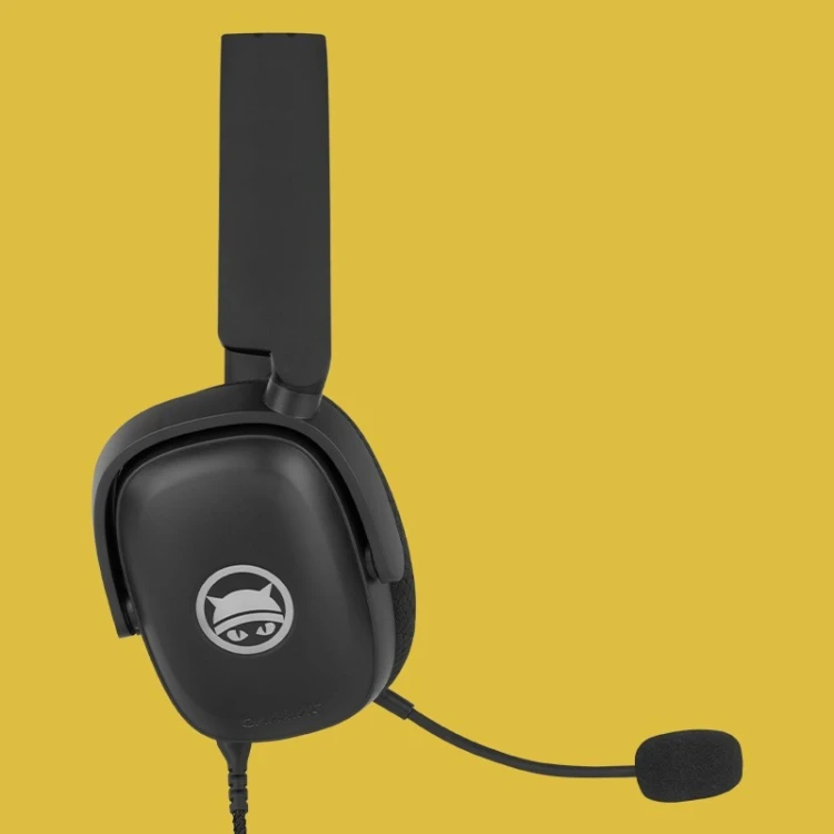 GAMIAC HS71 Zestaw słuchawkowy Przewodowa Opaska na głowę Gaming USB Type-C Czarny