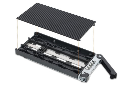 Icy Dock ToughArmor MB834M2K-B Obudowa SSD Czarny M.2