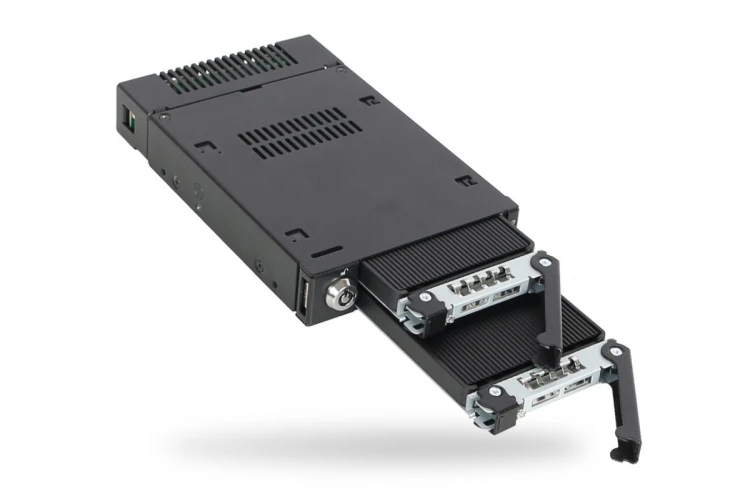 Icy Dock ToughArmor MB834M2K-B Obudowa SSD Czarny M.2