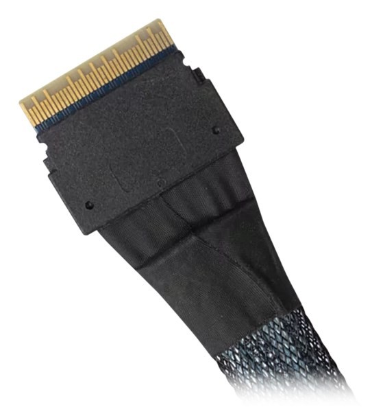 Icy Dock MB410L-B kabel SAS 0,5 m Czarny