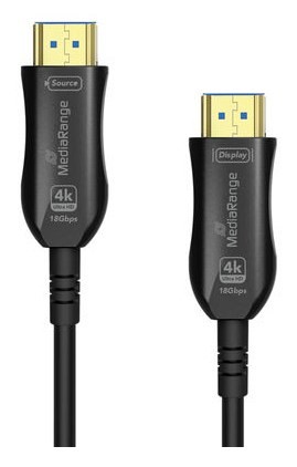 MediaRange MRCS223 kabel HDMI 15 m HDMI Typu A (Standard) Czarny