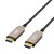 EFB Elektronik HDMI-21-00008 kabel HDMI 30 m HDMI Typu A (Standard) Czarny, Stal nierdzewna