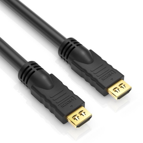 Purelink PureInstall PI1000 o standardowej prędkości z kanałem Ethernet - HDMI z Ethernet - HDMI Typ A (M) do HDMI Typ A (M) - 20.0m - Potrójna izolac