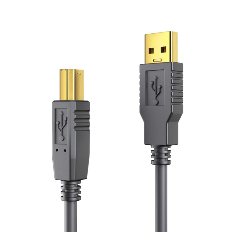 PureLink DS2000-100 kabel USB USB 2.0 10 m USB A USB B 0,48 Gbit/s Czarny