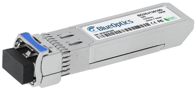 BlueOptics 407-BBOP-BO moduł przekaźników sieciowych Swiatłowód 10000 Mbit/s SFP+ 1310 nm