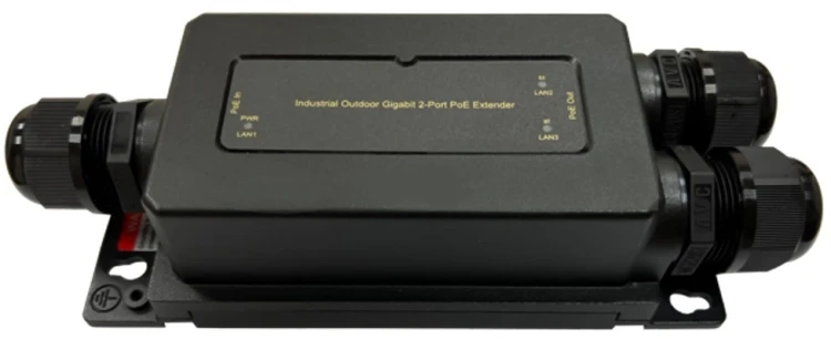 Przedłużacz/Repeater LevelOne PoE BT Przemysłowy IP67 1 Gb/s