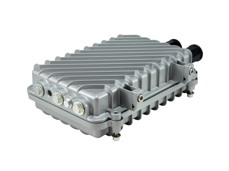 Wzmacniacz sygnału PoE CS LevelOne 2xRJ45 zewnętrzny 100Mbps/IP66 srebrny