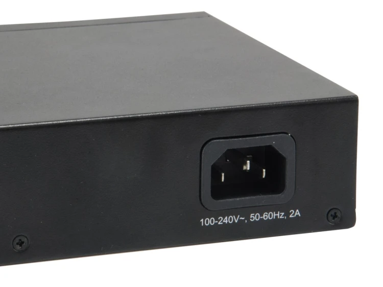 Przełącznik LevelOne GEP-1051 - Inteligentny - 8 x 10/100/1000 (PoE+) + 2 x Gigabit SFP - Biurko, Montaż w szafie - PoE+ (70W)