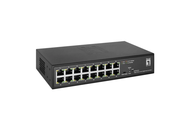 Przełącznik LevelOne Hilbt GB/SL 16-portowy 10" 1Gbps