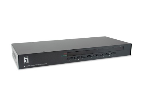 Przełącznik KVM PS/2-USB VGA (16-portowy)