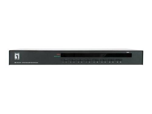 Przełącznik KVM PS/2-USB VGA (16-portowy)