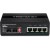 Przełącznik TRENDnet TI-UPG62 - Niezarządzalny - 4 x 10/100/1000 (PoE+) + 2 x Gigabit SFP - Możliwość montażu na szynie DIN, Montaż na ścianie - PoE+