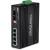 Przełącznik TRENDnet TI-UPG62 - Niezarządzalny - 4 x 10/100/1000 (PoE+) + 2 x Gigabit SFP - Możliwość montażu na szynie DIN, Montaż na ścianie - PoE+