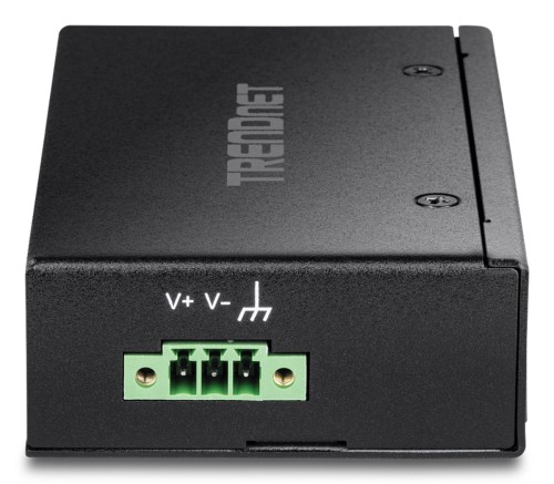 Trendnet TI-ELC50 przełącznik sieciowy Nie zarządzany Fast Ethernet (10/100) Czarny