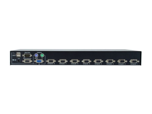 Przełącznik KVM-3208 poziomu pierwszego z 8 portami PS/2-USB VGA