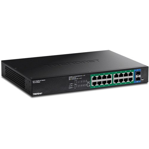18-portowy gigabitowy przełącznik EdgeSmart PoE+ TRENDnet