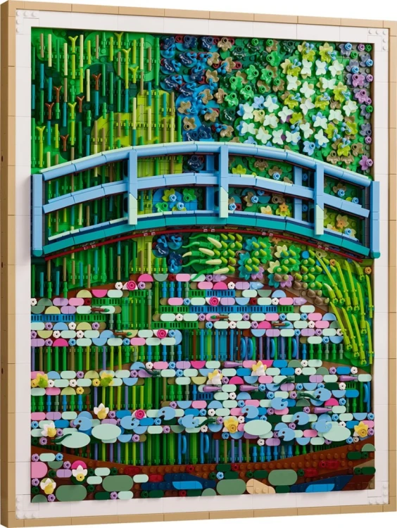 LEGO Art 31220 - Claude Monet: Most nad stawem z liliami wodnymi