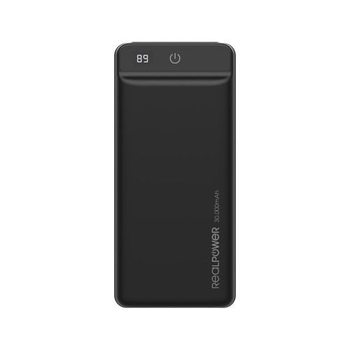 RealPower PB-30k PD 30000 mAh Czarny