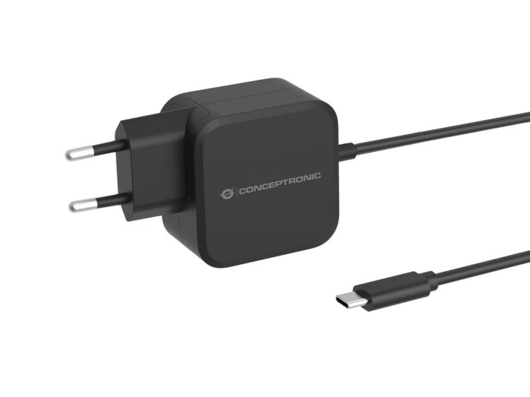 Conceptronic OZUL04BE ładowarka do urządzeń przenośnych Uniwersalne Czarny Prąd przemienny Wewnętrzna