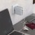 RealPower DeskCharge-65 Travel Uniwersalne Szary Prąd przemienny Wewnętrzna