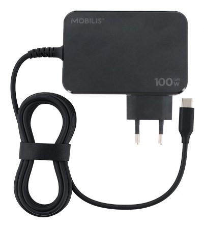 Mobilis 020023 adapter zasilający/ inwentor Wewnętrzna 100 W Czarny
